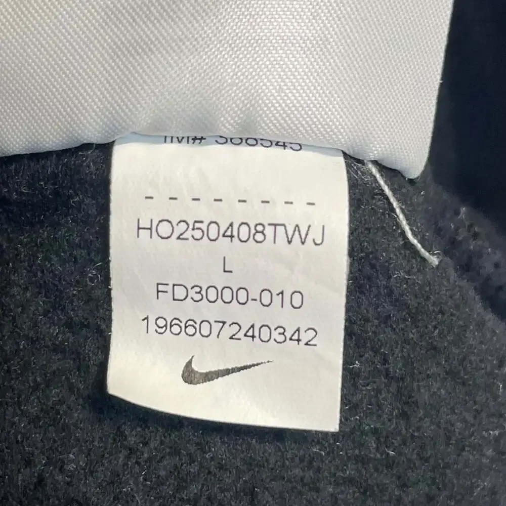 Nike Sportswear Club Fleece Pullover Hoodie Black youth L